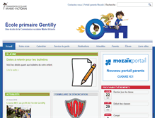 Tablet Screenshot of gentilly.ecoles.csmv.qc.ca