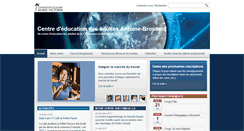 Desktop Screenshot of cea-antoine-brossard.ecoles.csmv.qc.ca